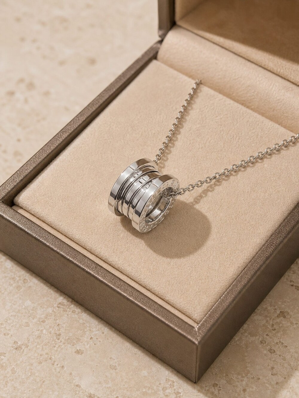 Bulgari Refined Statement Necklace Style 5 | New with Box - Picture 4 of 9